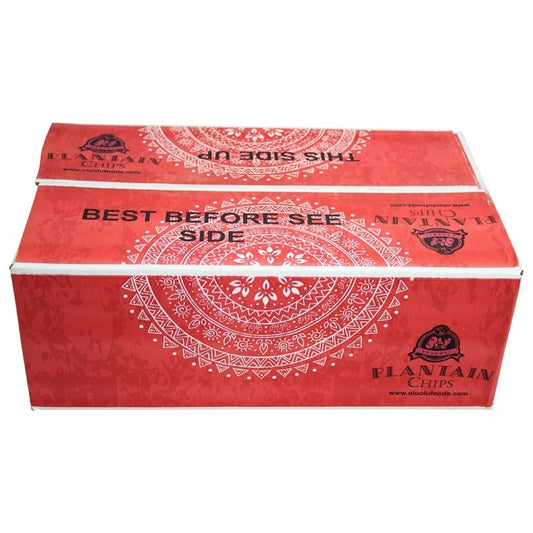 Olu Olu Sweet Chili Plantain Chips 24 × 60g