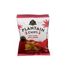 Olu Olu Sweet Plantain Chips-Apple And Cinamon 24 Packs X 60g