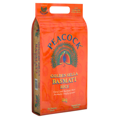 Peacock Golden Sella Basmati Rice