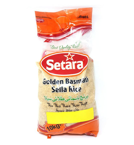 Setara Golden Basmati Sella Rice 10Kg